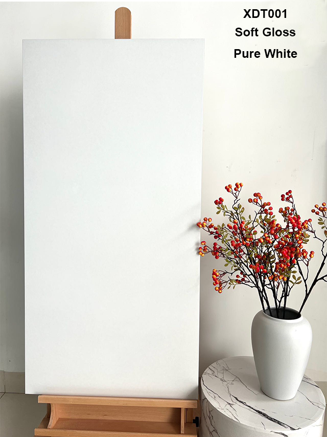 Elegant Exterior Wall Tile - Micro Soft Light Pure White Finish